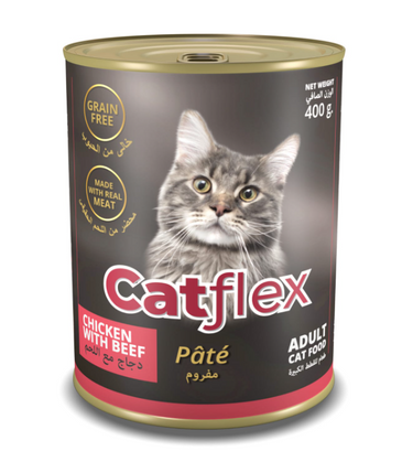 catflex pate 400g - Beef